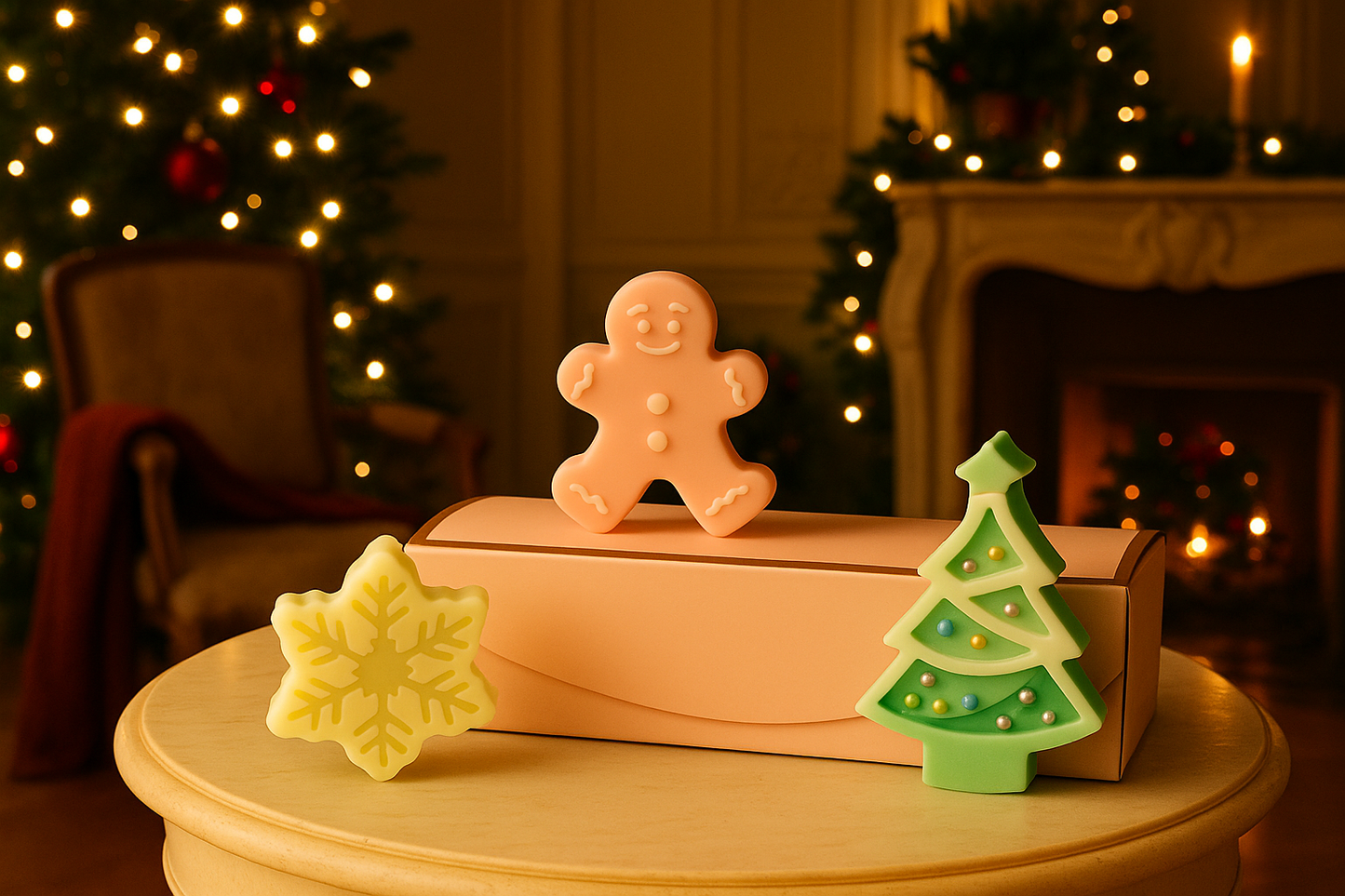 Christmas Candle Gift Box Set