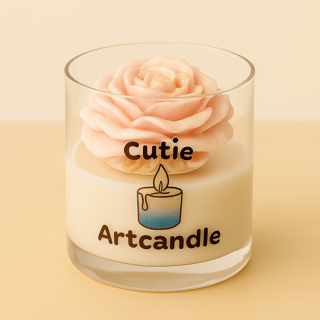 Peony Candle