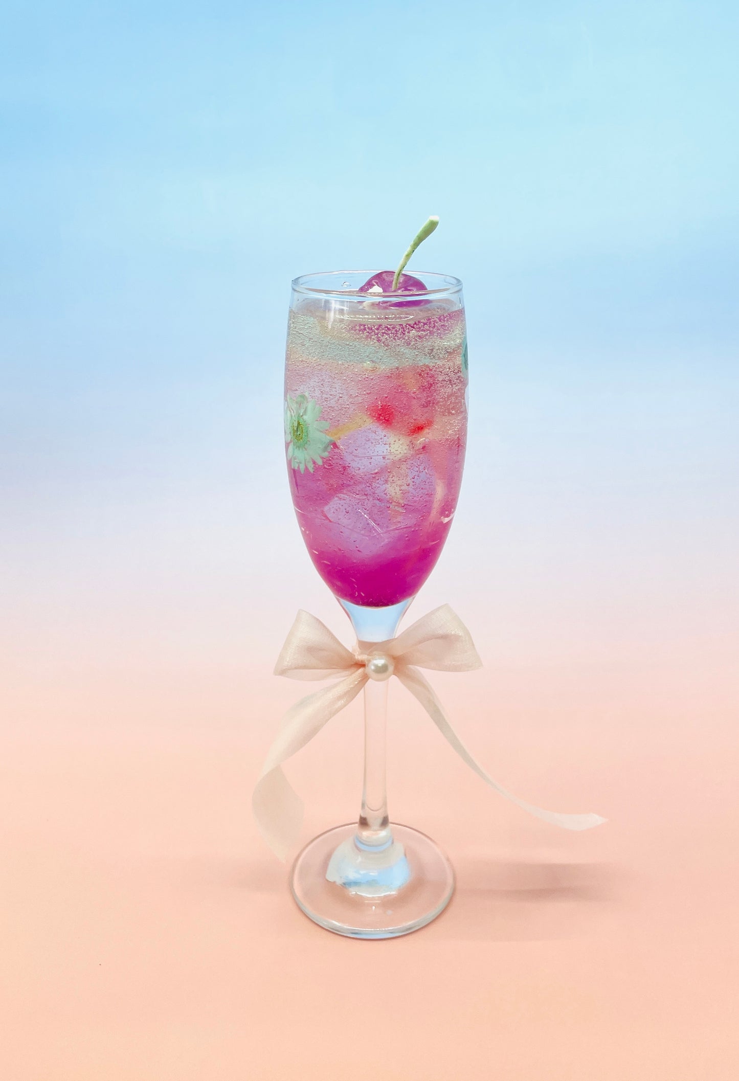 Champagne Candle