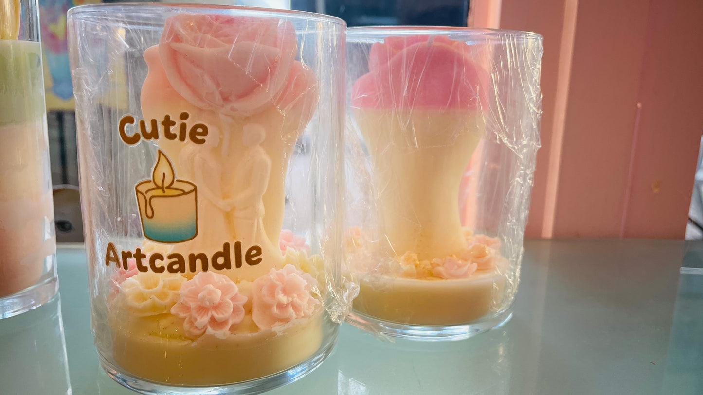 Love Couple Candle